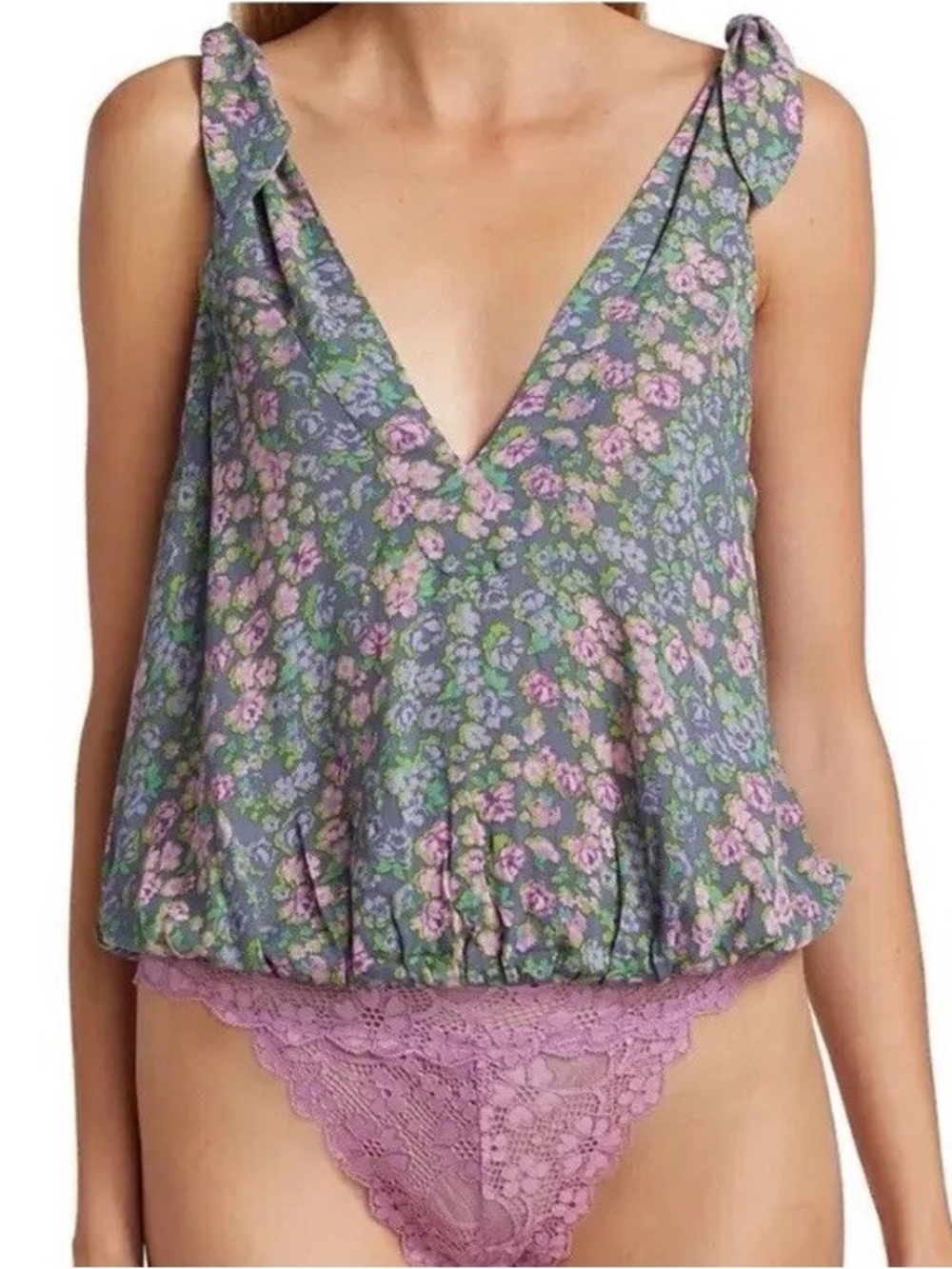 Free people bare it all bodysuit